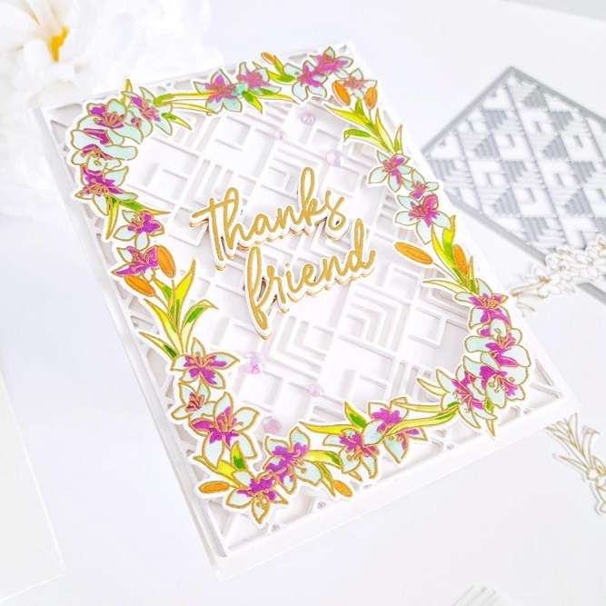 Pinkfresh - Lily Frame Layering