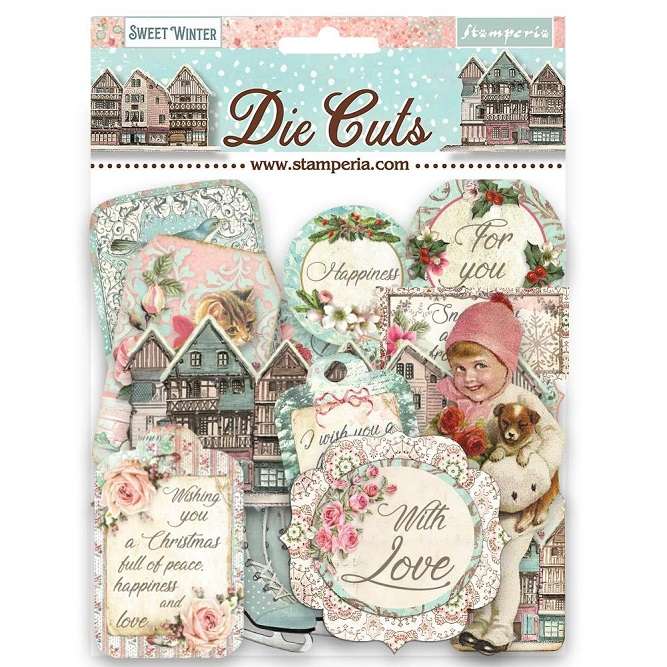 Stamperia - Sweet Winter Die Cuts