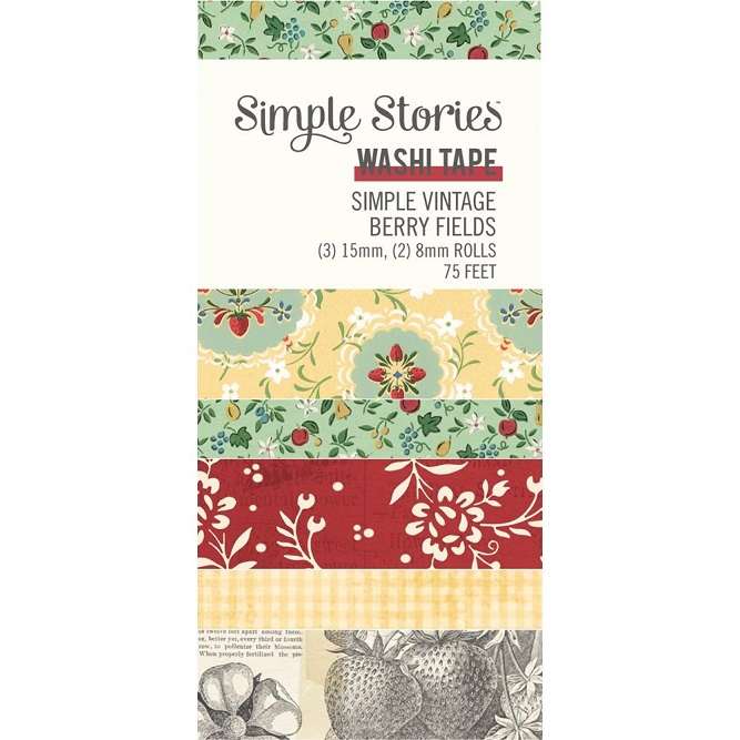 SS - Berry Fields Washi