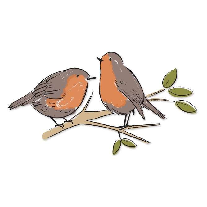 Sizzix - Garden Birds
