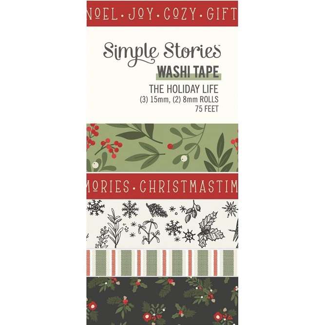 SS - The Holiday Life Washi