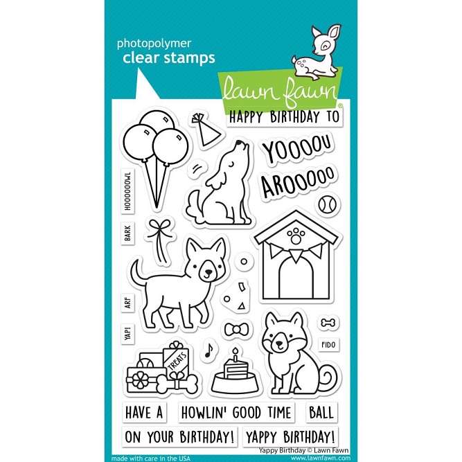 Lawn Fawn - Yappy Birthday