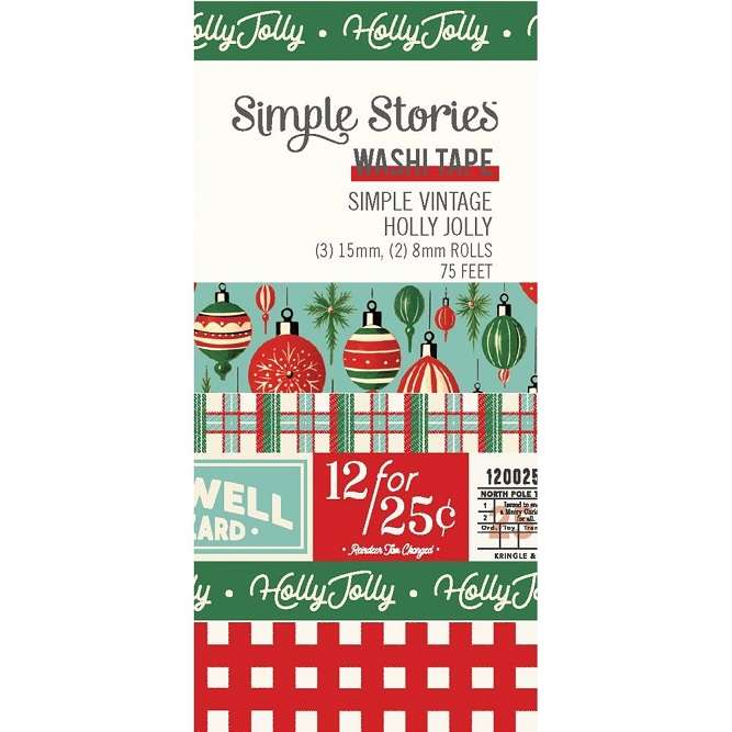 SS - Holly Jolly Washi Tape