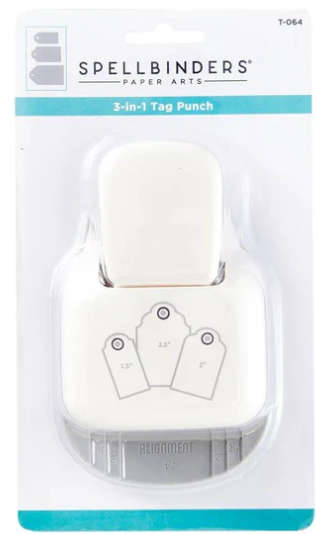 Spellbinders 3-In-1 Punch Tag