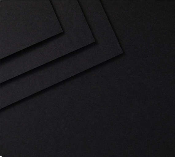 Spellbinders ColorWheel Cardstock 12" x 12" - Raven x10