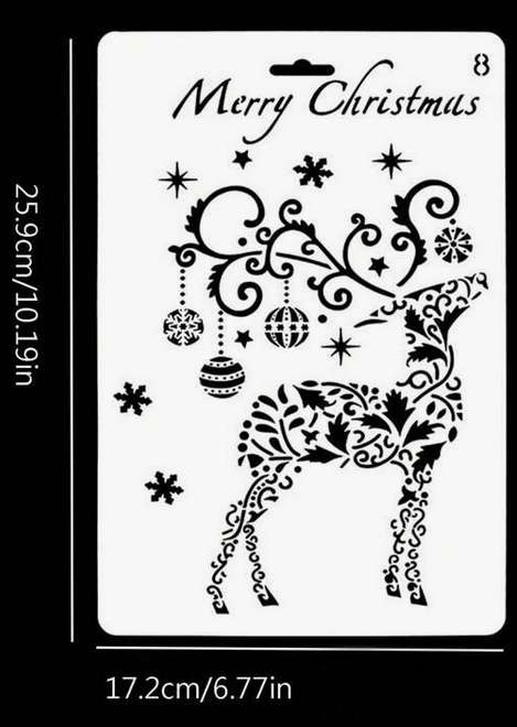 Christmas Stencil Set 2