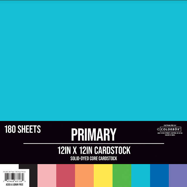 AC - Smooth Cardstock - Primaries
