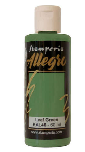 Stamperia - Allegro paint - Leaf Green