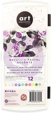 Metallic Semi-Watercolor Paint Pastels