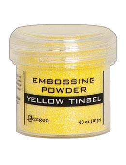 Embossing Powder - Yellow Tinsel
