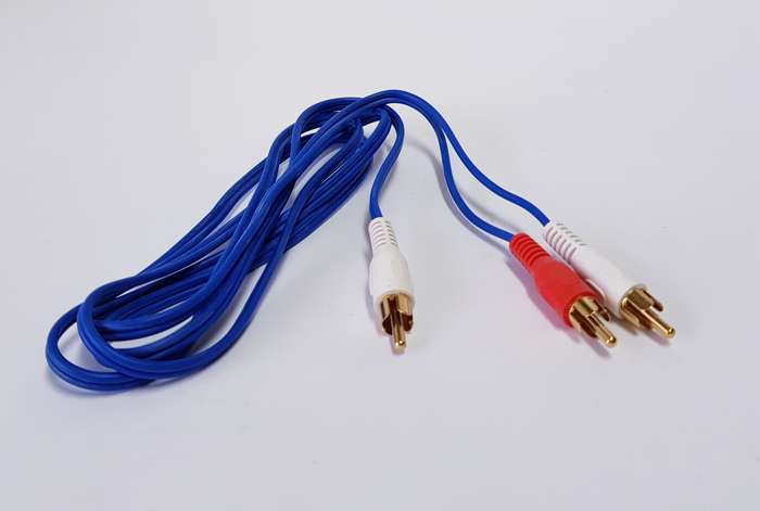 1 RCA- 2 RCA (4.5M) cable Gold plugs
