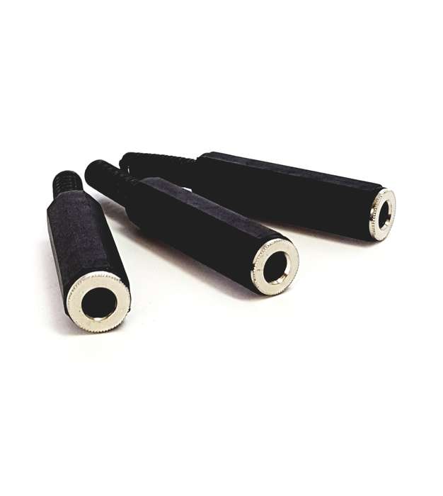 6.3mm MONO SOCKET BLACK