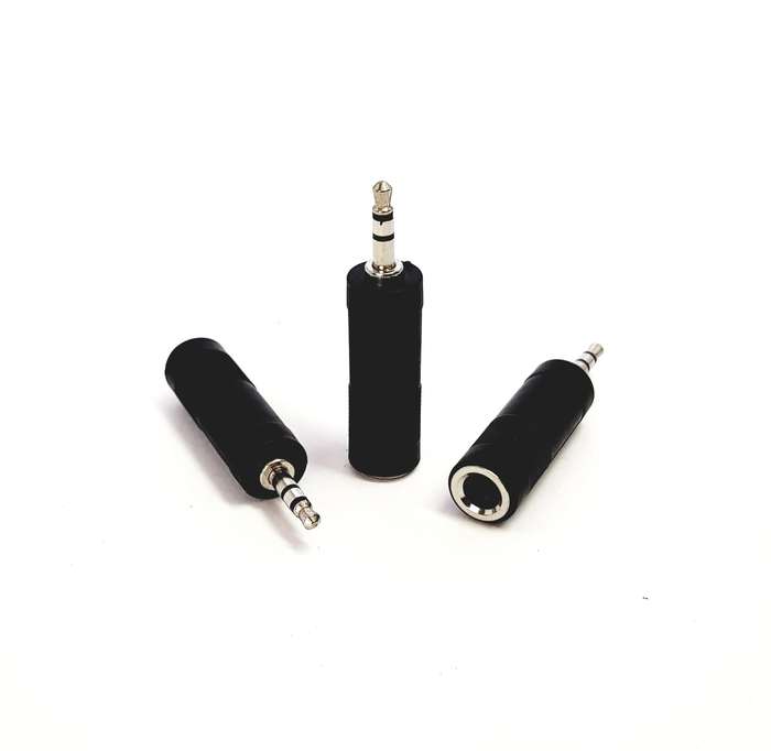 Adaptor 3.5mm STEREO (Male) - 6.3mm STEREO (Female)
