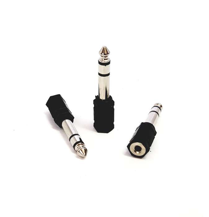 6.3mm Stereo Male to 3.5mm Stereo Female Audio Adaptor