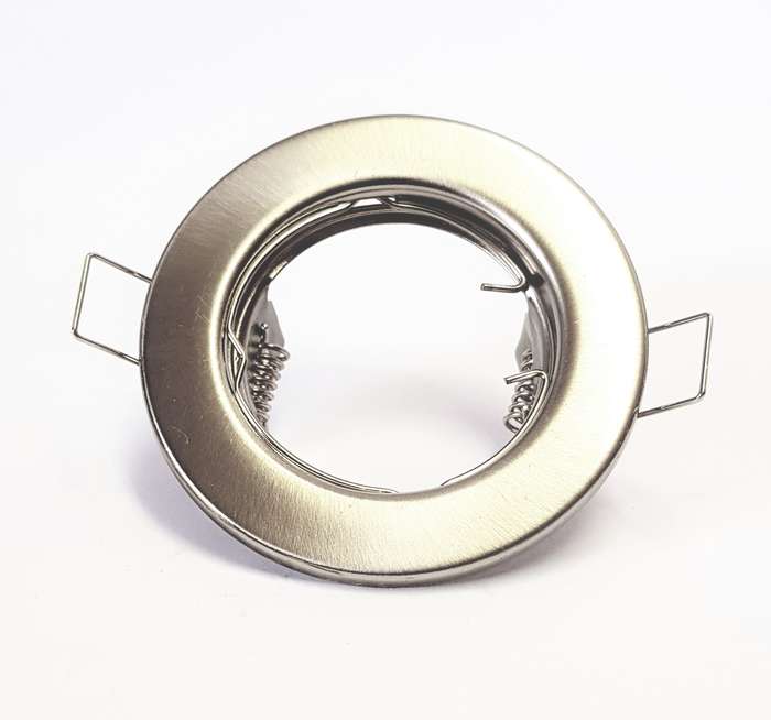 Fixed Satin Chrome Downlight Fitting