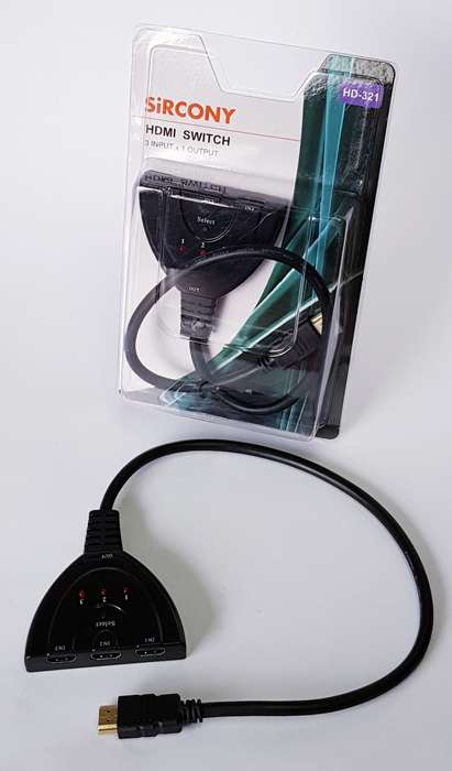 3-Port HDMI Switch