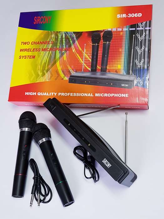 VHF Wireless Dual Handheld Microphone System (Entry Level)