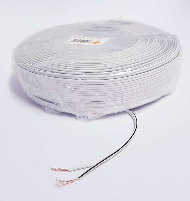 Speaker Cable (100m,0.4mm) - White