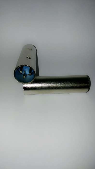 XLR Male to XLR Male Adapter Coupler  Metal Housing