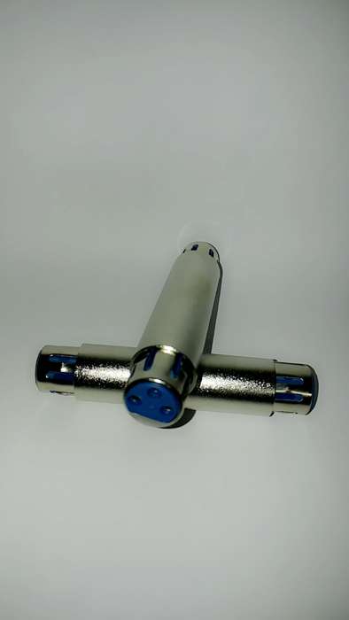 XLR Female to XLR Female Adapter Coupler  Metal Housing