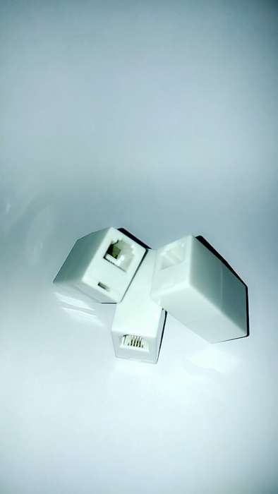 RJ11 Telephone Coupler Adapter  Female to Female Connector