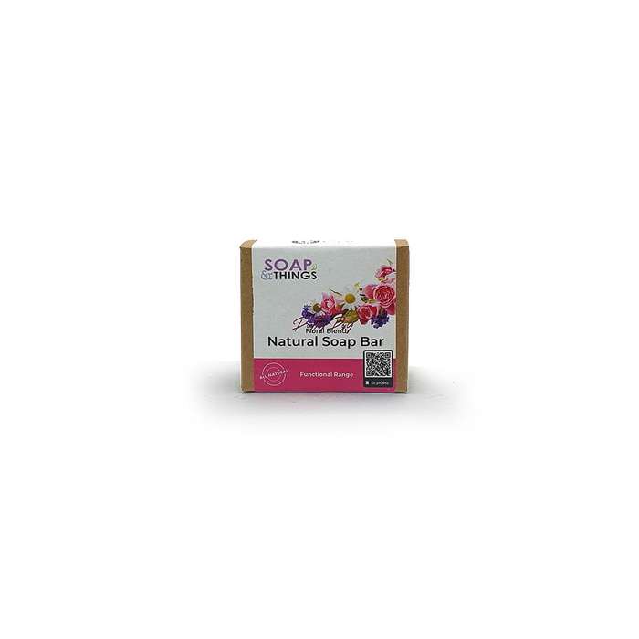 Pretty Posy Soap Bar, Floral Blend Essential Oils Natural Handmade Soap