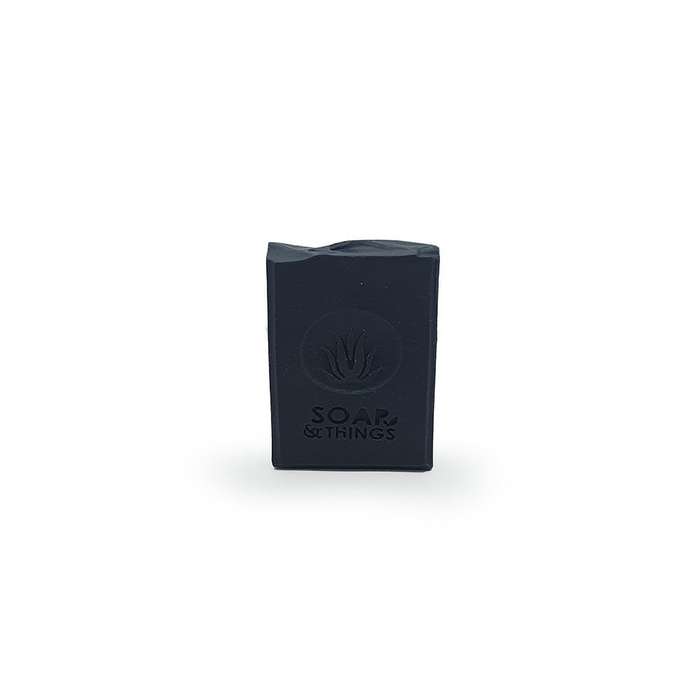 Charcoal & Aloe Soap Bar, Tea Tree Essential Oil Natural Handmade Soap