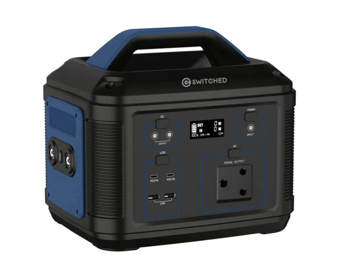 Switched Power Station 600W (555Wh) 3 Prong SA Plug Point