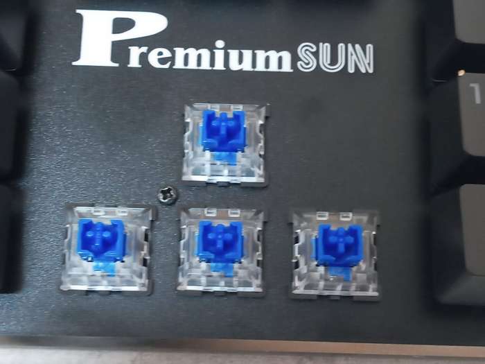 PremiumSun&#x2122; Optical Mechanical USB Gaming Keyboard with LED Lights