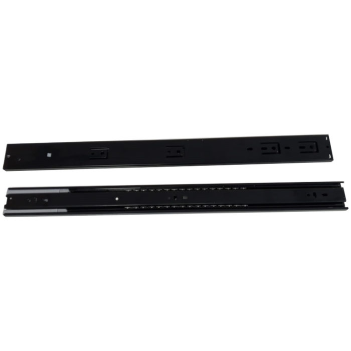 Heavy duty ball bearing slide rails 550mm (soft close)