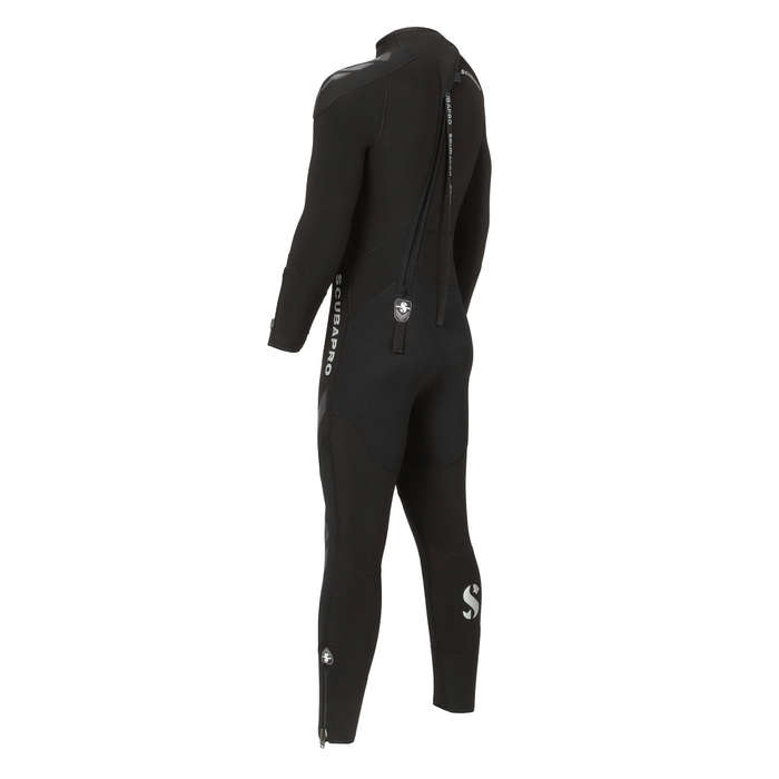 ScubaPro Everflex Steamer 7/5Mm B-Zip Mens Black - M | MENS