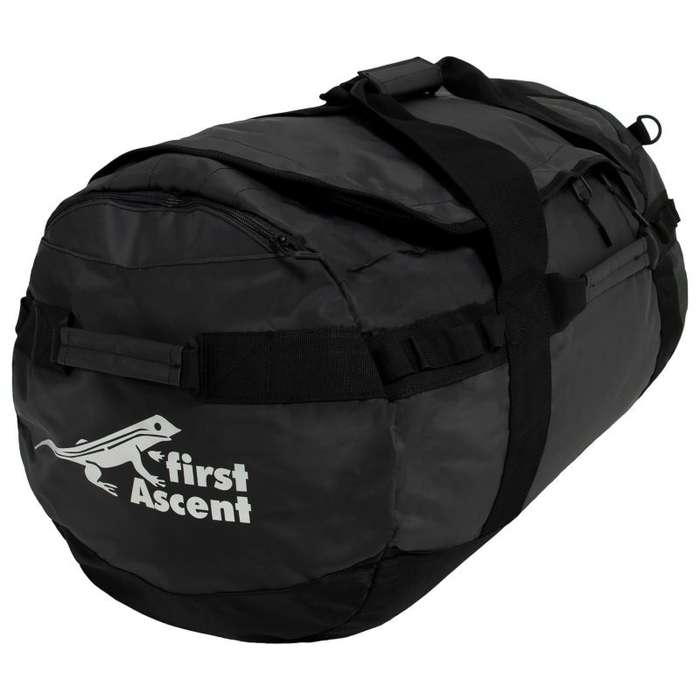 First Ascent Yak Sac Duffel 80L Black