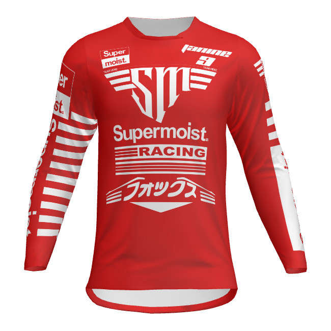 Supermoist Custom made Enduro, MX, Motocross, Free Style or Supermoto FULL riding kit to order. - S