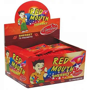 Marburg Red Mouth Sherbet 72's