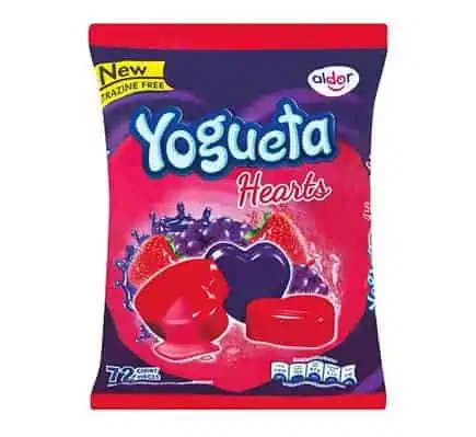 Yogueta Hearts Sb Grape  50's