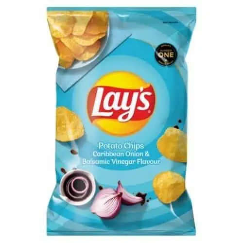 Lays Caribbean Onion & Balsamic Vinegar 30g