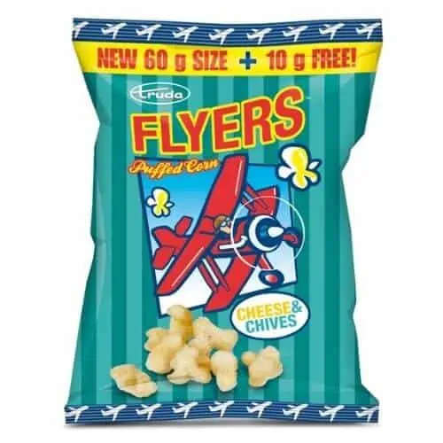 Flyers Cheese & Chives 10X100g