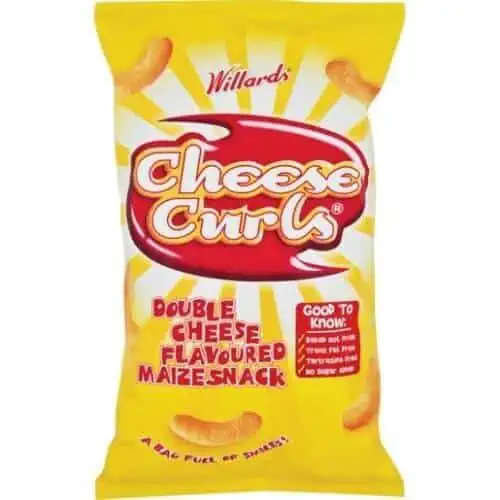 Willards Cheese Curls 150g