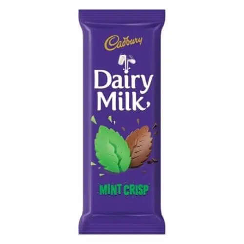 Cadbury Mint Crisp Slabs 12X80g