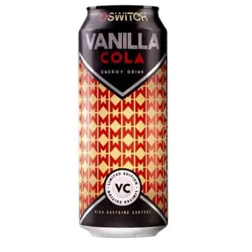 Switch Energy Drink Vanilla Cola 6X500ml