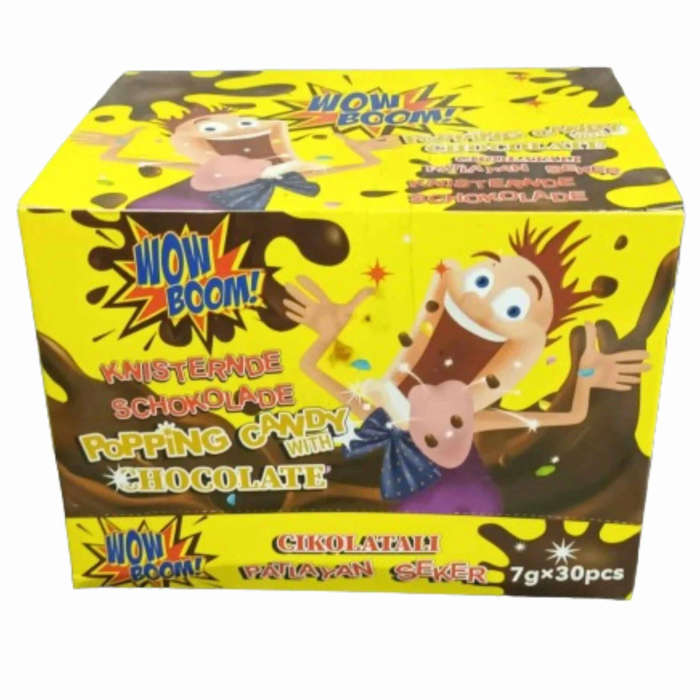 Wow Popping Candy With Chocolate 30s