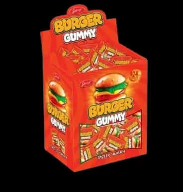 Saffy Burger Gummy 24s