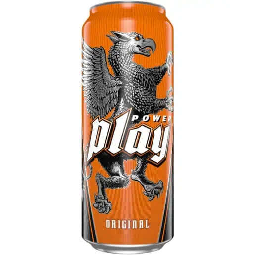 Play Energy Drink- 4X500ml