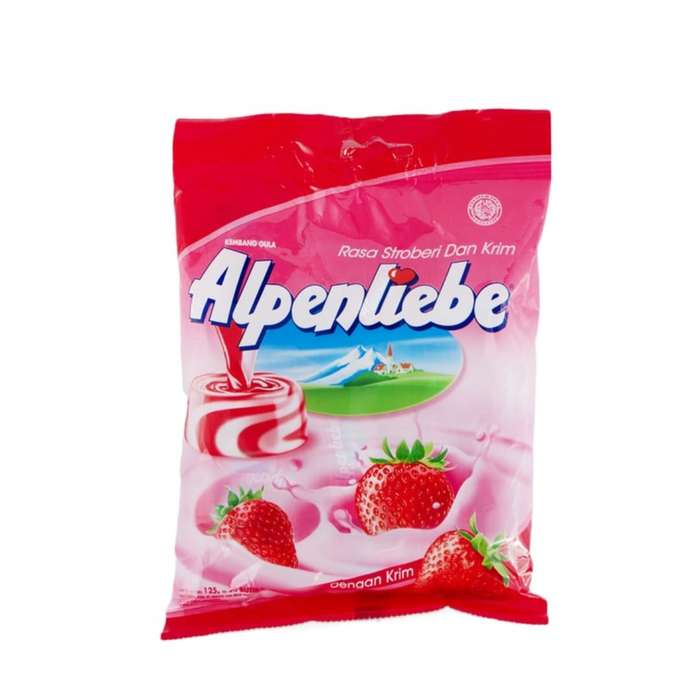 Alpenliebe Strawberry +/- 50s