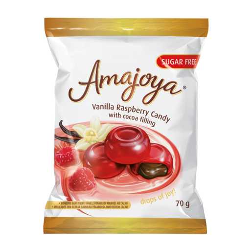 Amajoya Sugar Free- Vanilla Raspberry 70g
