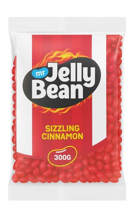Mr Jelly Bean- Sizzling Cinnamon 300g