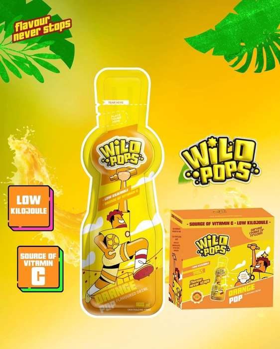 Wild Pops Orange 12x100ml