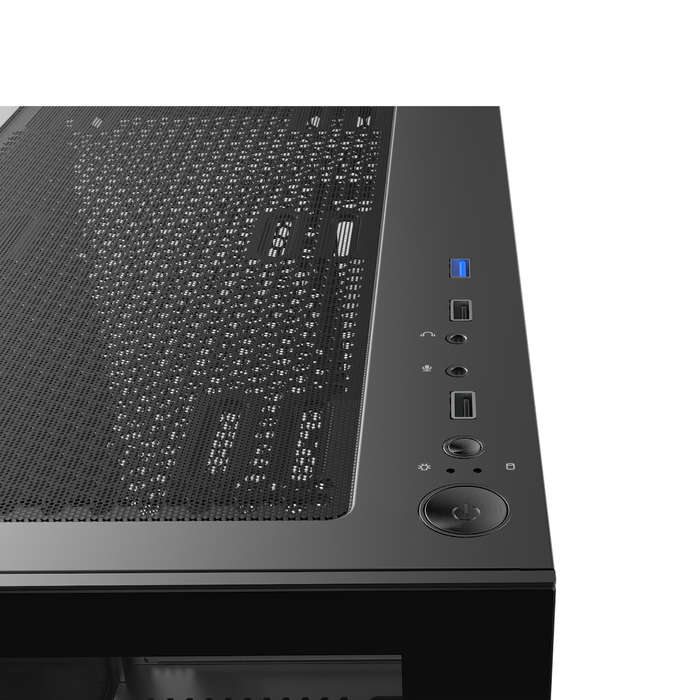 MSI PC Case PAG PANO M110A PC Case Micro-ATX Gaming Chassis  Black PC Case