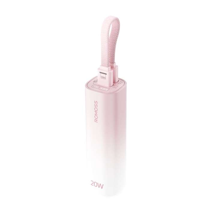 Romoss PSC05 5000mAh 20W Mini Power Bank  Pink