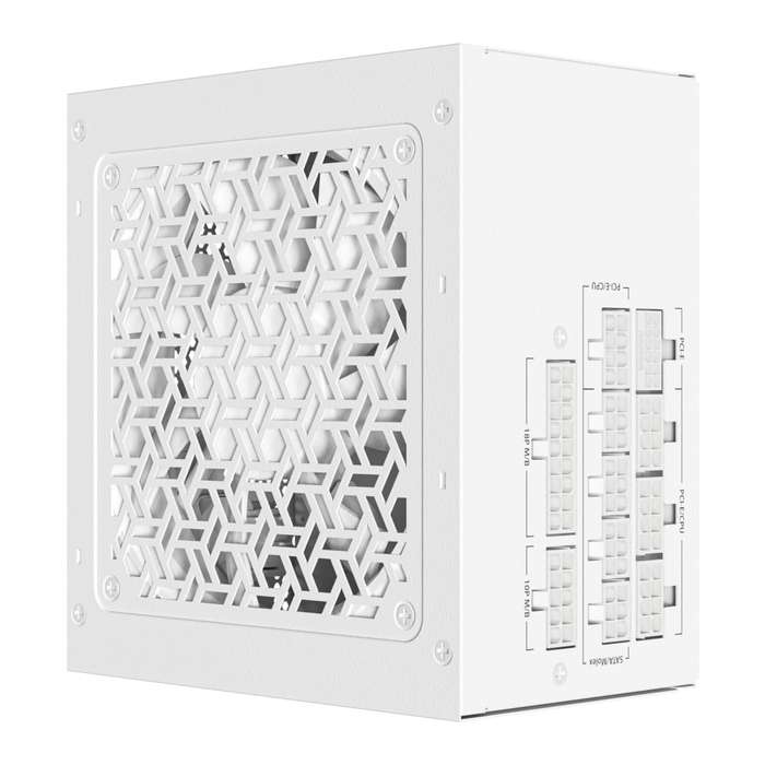 850W Antec GSK GEN5 ATX3.1 and PCIE5.1 80 Plus Gold Fully Modular White